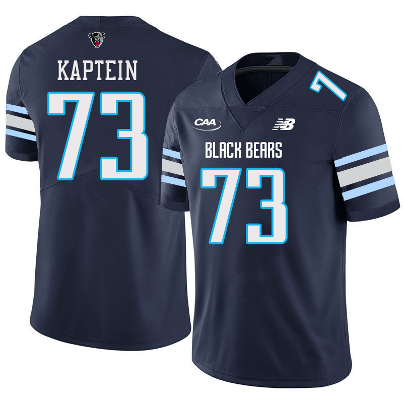 Men #73 Nicholas Kaptein Maine Black Bears College Football Jerseys Stitched Sale-Navy